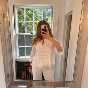 Vineyard Vines White Blouse